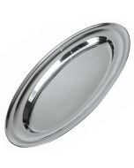 Vassoio ovale da portata in acciaio inox