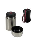 Portavivande termico in acciaio inox 18/10 e ABS con custodia