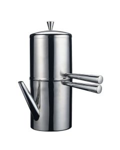 Caffettiera Napoletana in acciaio inox 18/10