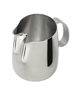 Lattiera a due becchi Revolution Split per latte art con becchi paralleli 