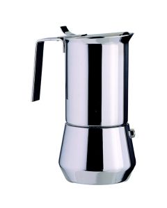 Caffettiera espresso Turbo Express in acciaio inox 18/10