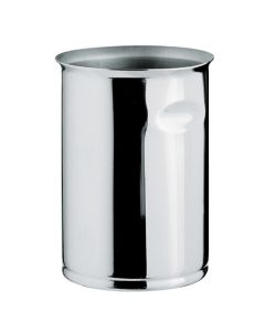 Portagrissini e cannucce in acciaio inox 18/10 Ø 9 cm h 13 cm