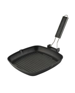 Bistecchiera Lightgrill in alluminio pressofuso antiaderente cm 26x26