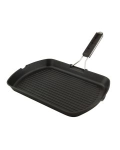 Bistecchiera Lightgrill in alluminio pressofuso antiaderente cm 25x35