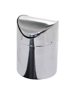 Mini pattumiera da tavolo in acciaio inox 18/10