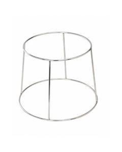 Supporto per vassoio frutti di mare in acciaio inox Ø cm 20-25 h cm 19