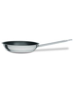 Padella per induzione con 1 manico con rivestimento antiaderente in acciaio inox 18/10