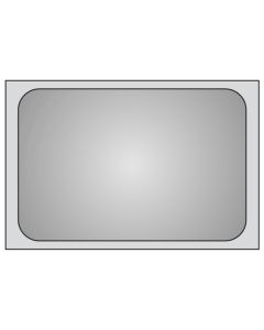 Teglia GN 1/1 in acciaio inox 18/10