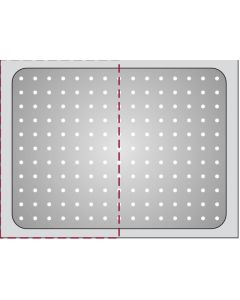 Bacinella GN 2/1 forata in acciaio inox 18/10