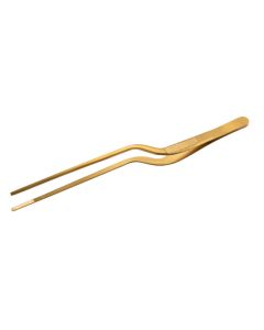 Pinza offset tuttiXuno in acciaio inox rivestita in PVD oro cm 20