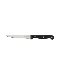 Blister 6 coltelli bistecca tuttiXuno con lama liscia in acciaio inox temperato e manico rivettato