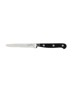 Blister 2 coltelli bistecca forgiati tuttiXuno con ½ lama dentata in acciaio inox e manico rivettato