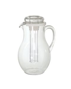 Caraffa Gemma con coperchio in MS e refrigeratore in policarbonato L 3 