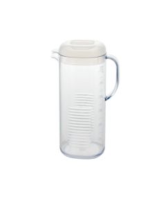 Caraffa Coralia in SAN e coperchio in polipropilene L 1,3