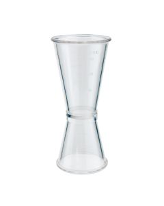 Misurino doppio Jigger in policarbonato cl 2/4