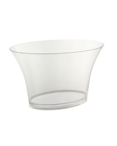 Secchiello champagne in acrilico cm 33x21 h cm 21