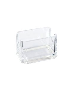 Portabustine singolo per zucchero/tè in acrilico cm 8x5,5 h cm 5