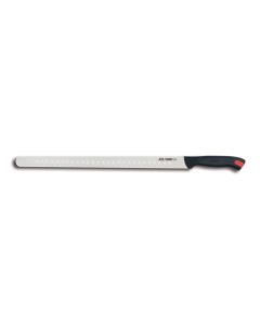Coltello prosciutto/salmone stretto alveolato Gastro in acciaio inox temperato cm 30