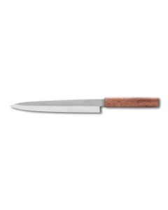 Coltello Yanagiba/sushi Asia con lama in acciaio inox temperato cm 23
