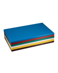 Tagliere colorato in HDPE con spigoli e bordi raccordati cm 60x40