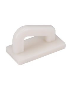 Pialletto in HDPE con doppia lama in acciaio inox cm 9x18
