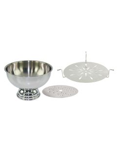 Spumantiera/Poncera con supporto interno in acciaio inox Ø cm 40