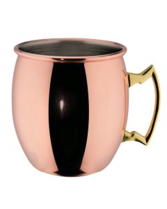 Tazza moscow mule bombata Mixage Copper in acciaio inox 18/10 placcato in rame