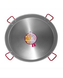 GARCIMA La Ideal Paella Valenciana  con 4 manici in ferro spazzolato