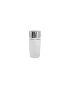 Set 2 vetri in skinpack per sale/pepe con tappo in acciaio inox 18/10 per articoli 1065-1066-1068-1069-1251-1252-1253-1255