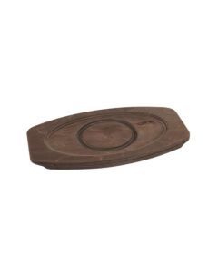 Vassoio in legno multistrato ovale Basic