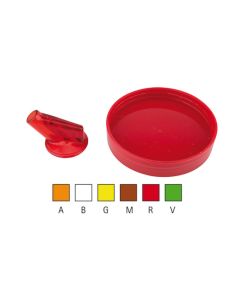 Set tappo versatore e coperchio colorato per articolo 4500