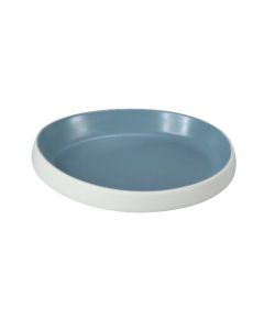 EFAY Piatto goccia azzurro Taiji in melamina